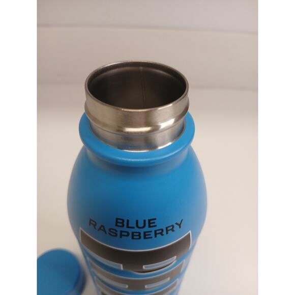 Prime Hydration Limited Edition Metal Water Bottle Blue Raspberry, New! - Picture 11 of 12